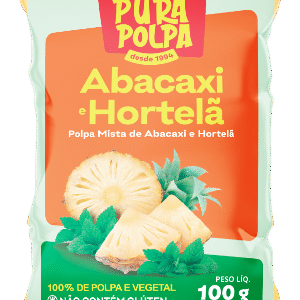 Abacaxi com Hortelã